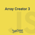 Array Creator 3