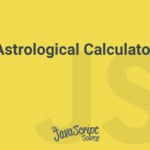 Astrological Calculator
