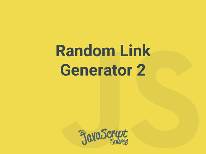 random image generator html link