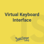 Virtual Keyboard Interface