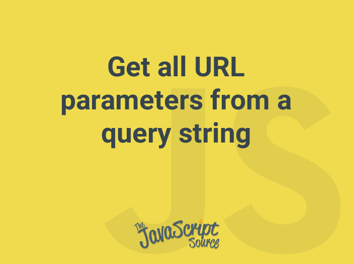 javascript get url query parameters