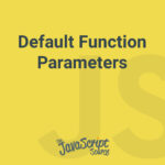 Default Function Parameters