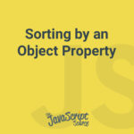 Sorting by an Object Property