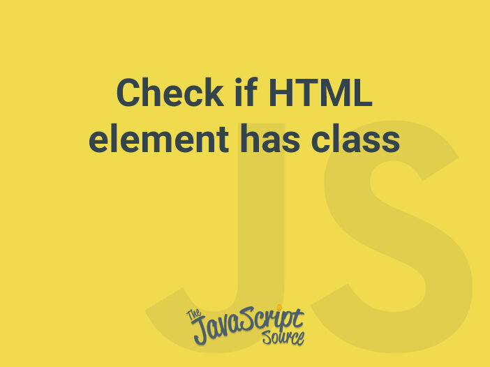 js check if list has element